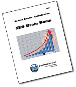 SEO Brain Dump pqInternet.com